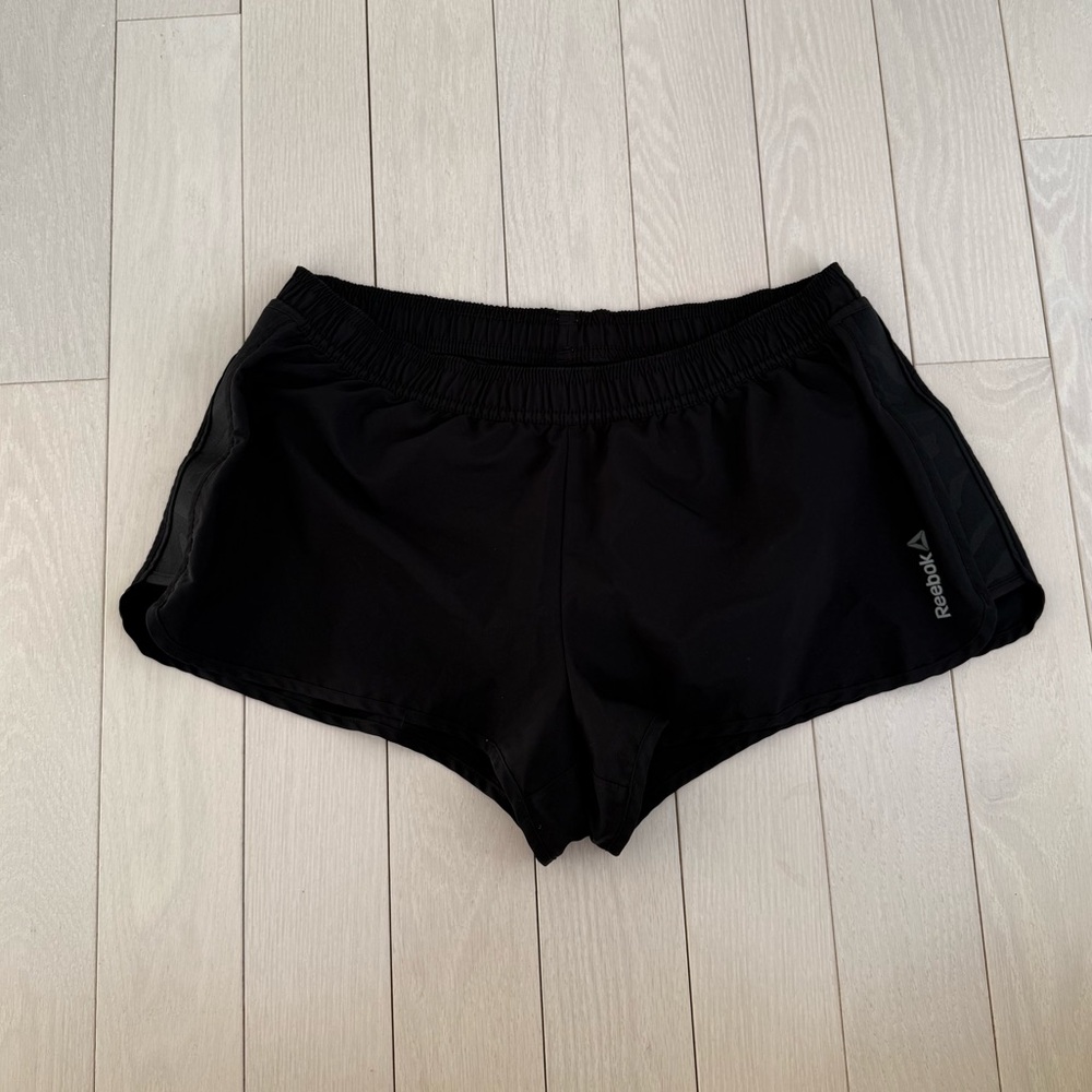 Reebok athletic black shorts